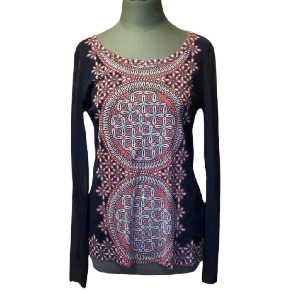 💕INC Mesh Medallion Top💕Size XL